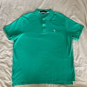 U.S. Polo Assn. Teal Polo Shirt